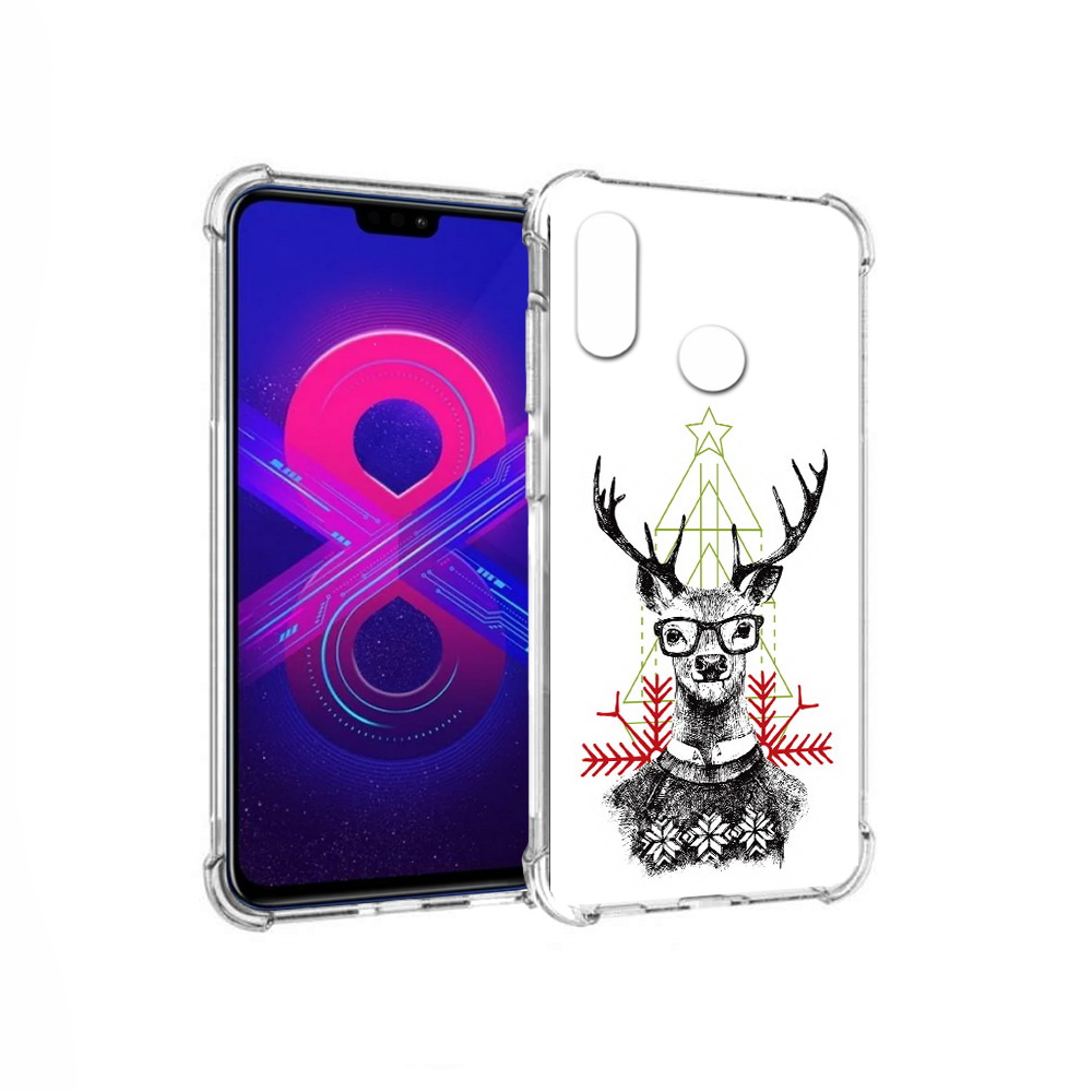 

Чехол MyPads Tocco для Honor 8X Max умный олень (PT118941.31.652), Прозрачный, Tocco
