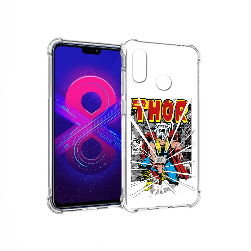 

Чехол MyPads Tocco для Honor 8X Max тор рисунок (PT118941.31.647), Прозрачный, Tocco