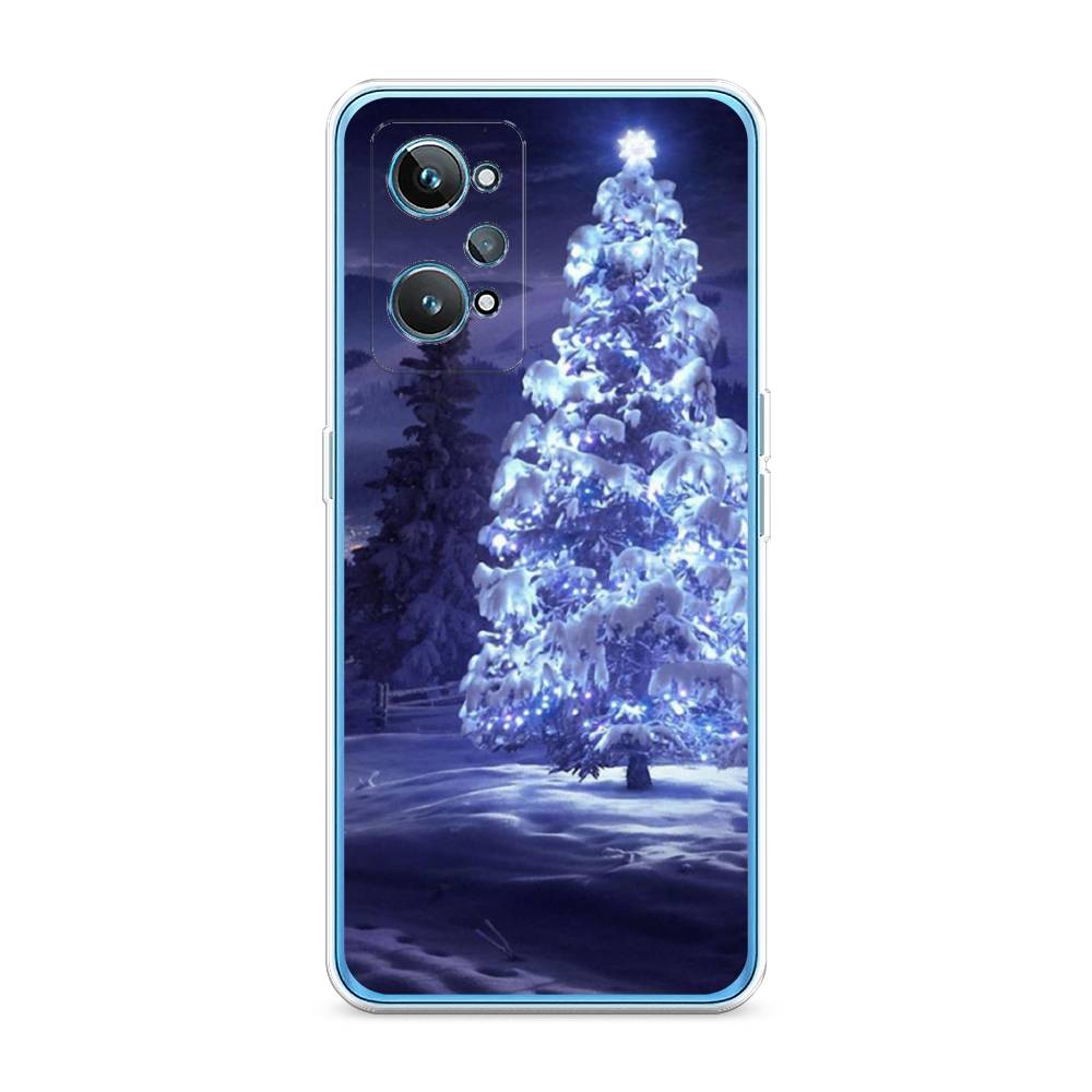 

Чехол на Realme GT 2 "Зима 4", Синий;черный;белый, 258550-2