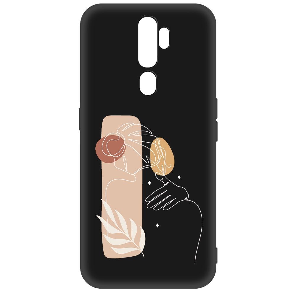 

Чехол-накладка Krutoff Soft Case Нежность для Oppo A5 (2020) черный