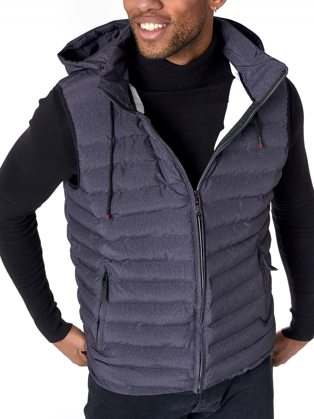 

Утепленный жилет мужской NoBrand ADH10 серый L, ADH10