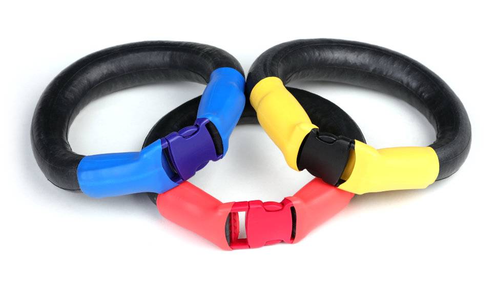 Грузовой ошейник для фридайвинга Черный, 2.0 кг