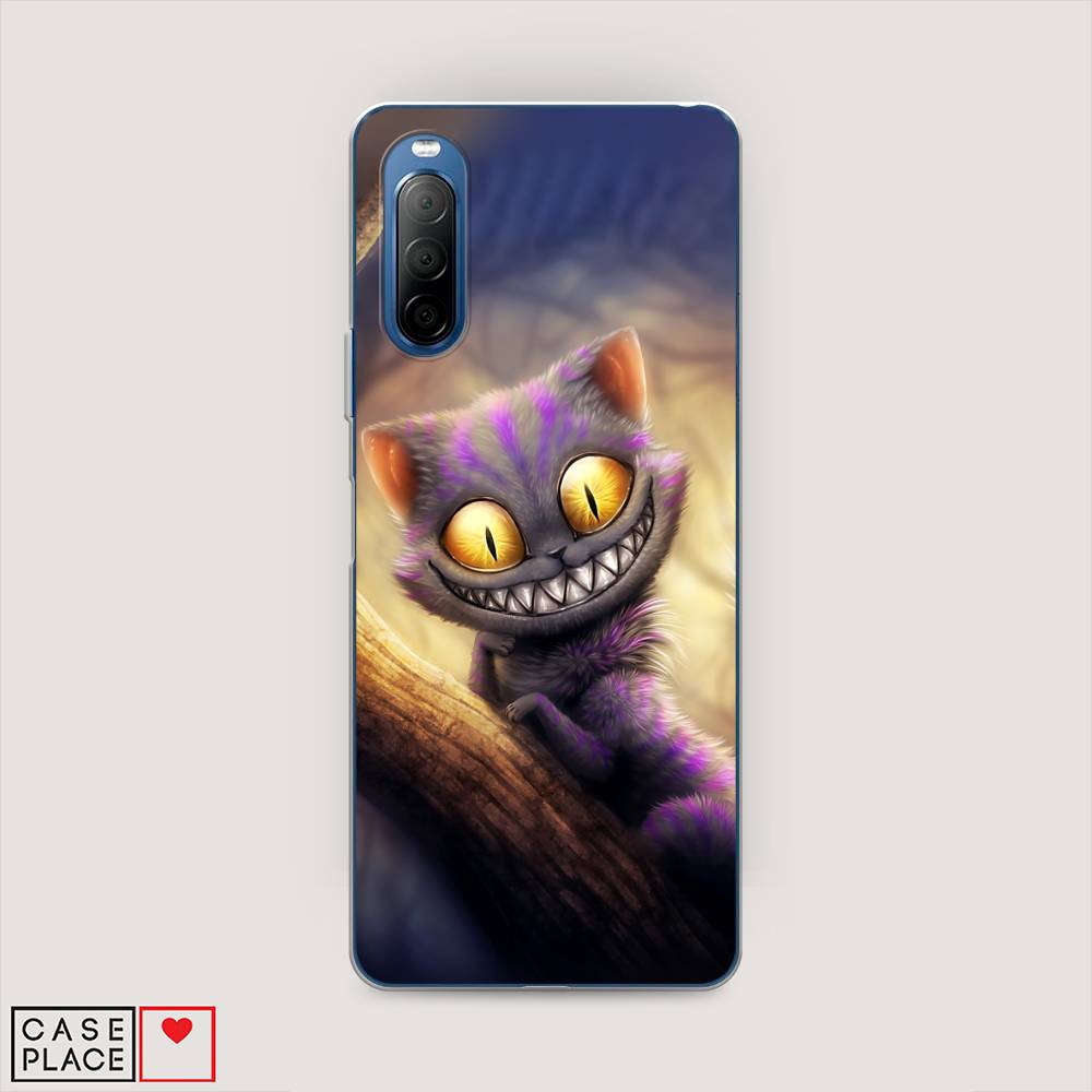 

Чехол Awog на Sony Xperia 10 II "Cheshire Cat", Разноцветный, 54650-1