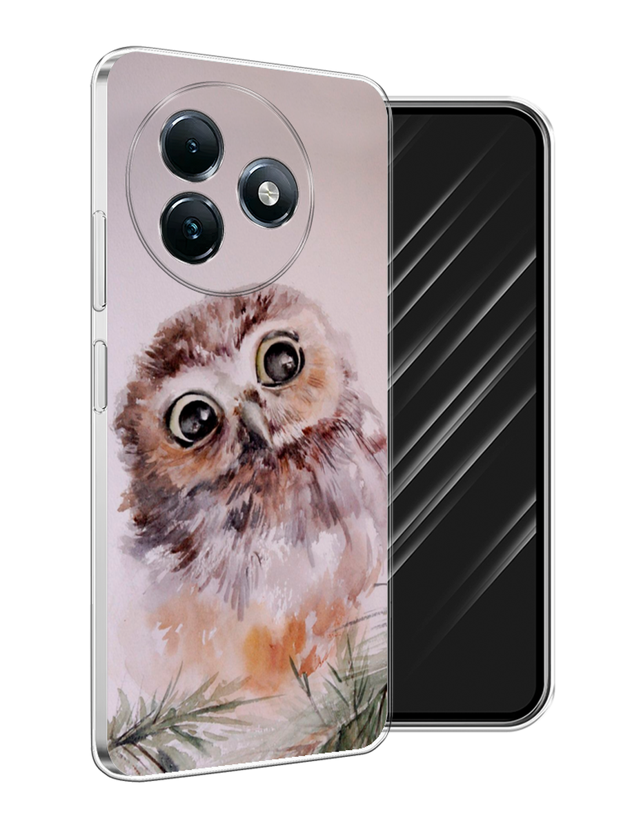

Чехол Awog на Itel S24 "Сова на розовом", Розовый;коричневый, 3202050-1