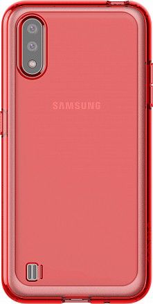 Чехол SAMSUNG araree M cover для Samsung Galaxy M01, Red [gp-fpm015kdarr]