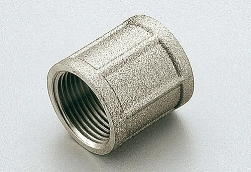 

Муфта никелирированная резьба внутренняя/внутренняя 1/2" х 1/2" Tiemme, 1550N