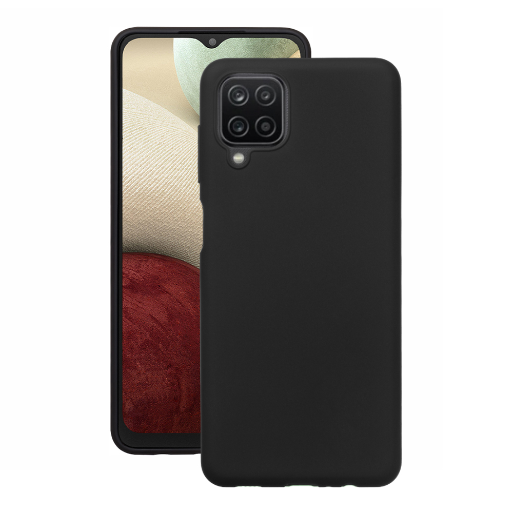 фото Чехол deppa gel color case для samsung galaxy a12, black [87839]