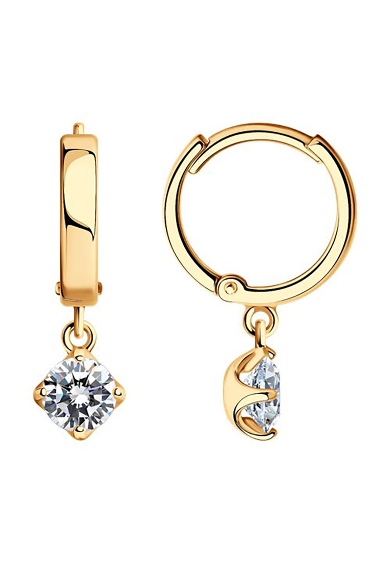 

Серьги из серебра с фианитом SOKOLOV 93022245, 93022245_k