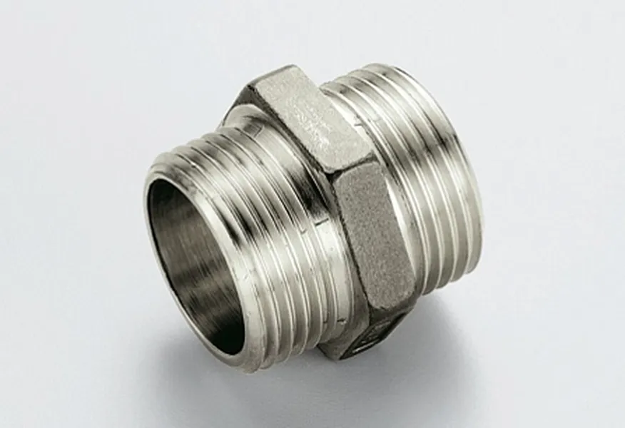 

Нмппель никелированный резьба наружная/наружная 1"x1/2" Tiemme, 1552N