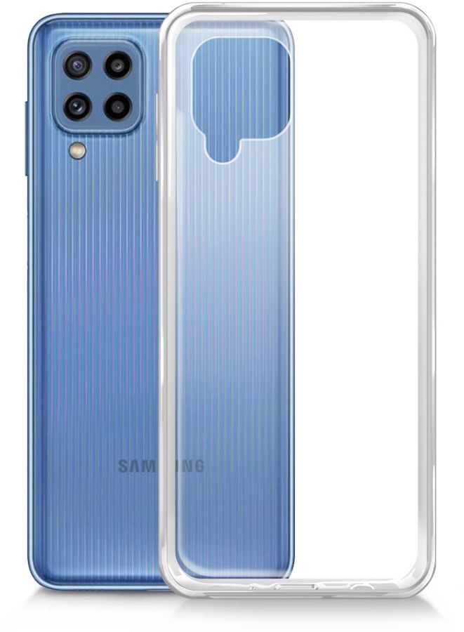 фото Чехол borasco silicone case для samsung galaxy m32; clear [40349]