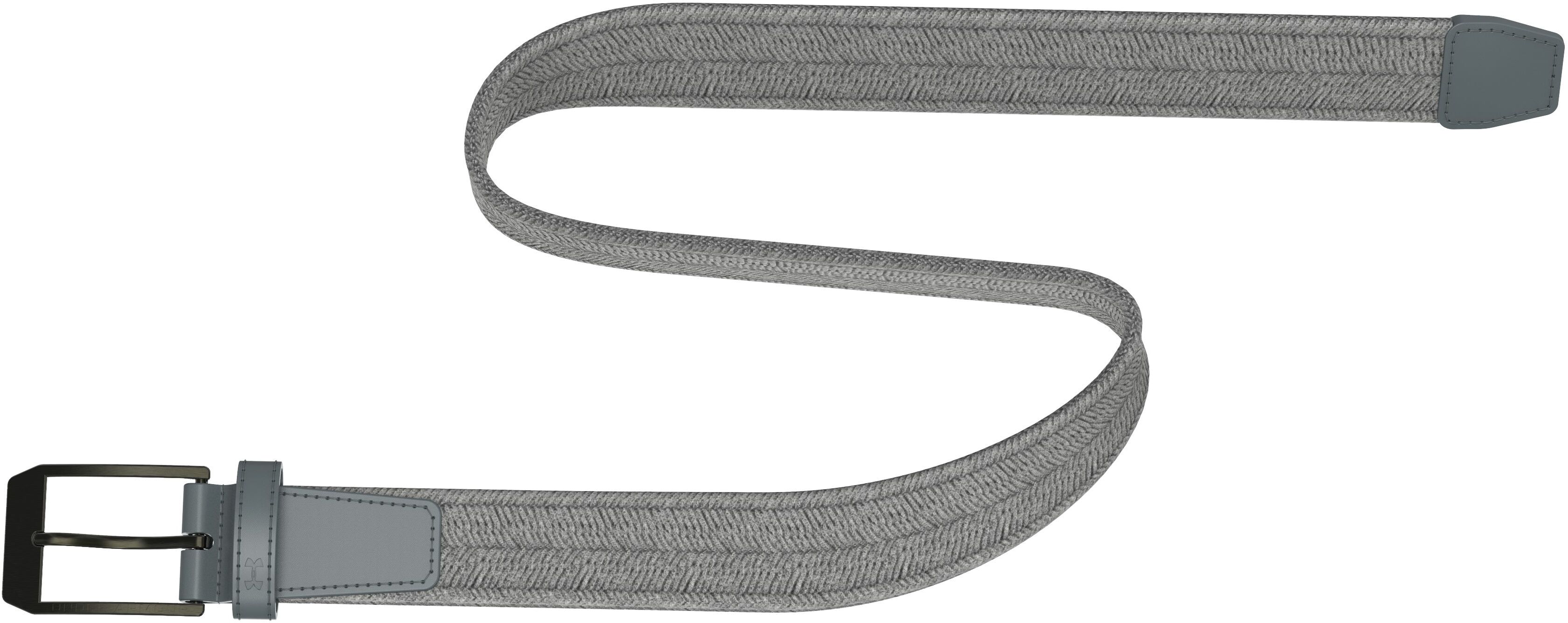 Ремень мужской Under Armour UA Braided Golf Belt серый, р. XXL