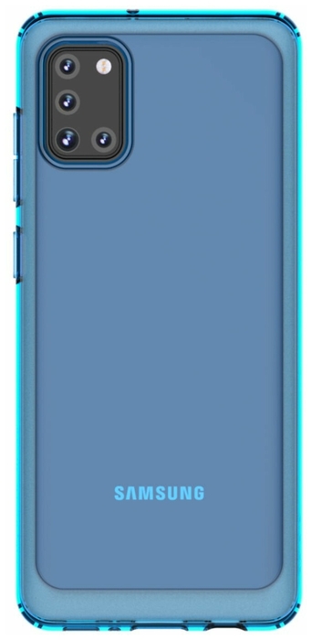 Чехол SAMSUNG araree M cover для Samsung Galaxy M31, Blue [gp-fpm315kdalr]