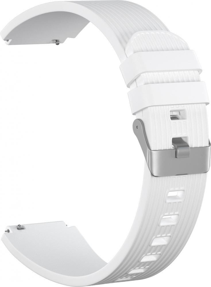 

Ремешок силиконовый GSMIN Italian Collection 22 для Amazfit Stratos (Белый), Ремешок силиконовый GSMIN Italian Collection 22 для Amazfit Stratos