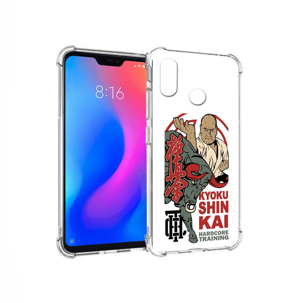 

Чехол MyPads Tocco для Xiaomi Redmi 6 Pro единоборства рисунок (PT113887.306.343), Прозрачный, Tocco