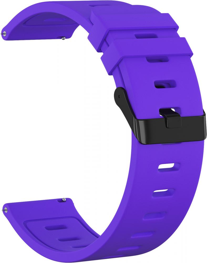 

Ремешок силиконовый GSMIN Blow 22 для Amazfit Stratos (Фиолетовый), Ремешок силиконовый GSMIN Blow 22 для Amazfit Stratos