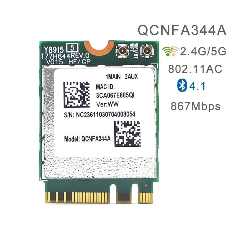 

Приемник Wi-Fi NoBrand M.2 802.11ac, Зеленый;белый