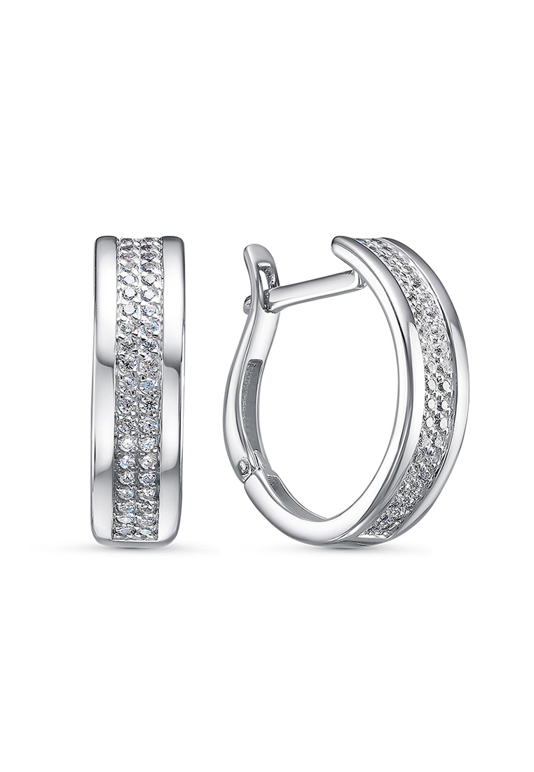 

Серьги из серебра с фианитом Kari Jewelry с1201373, с1201373