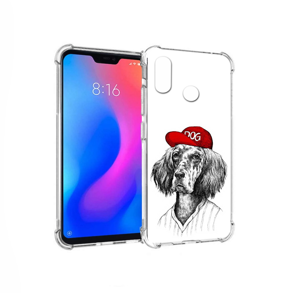 

Чехол MyPads Tocco для Xiaomi Redmi 6 Pro дог (PT113887.306.333), Прозрачный, Tocco