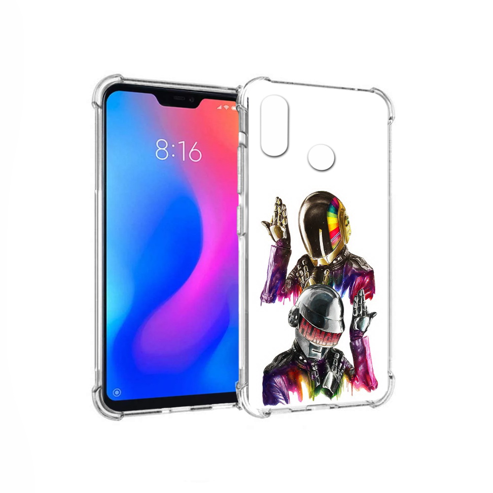 

Чехол MyPads Tocco для Xiaomi Redmi 6 Pro диско космонавты (PT113887.306.329), Прозрачный, Tocco
