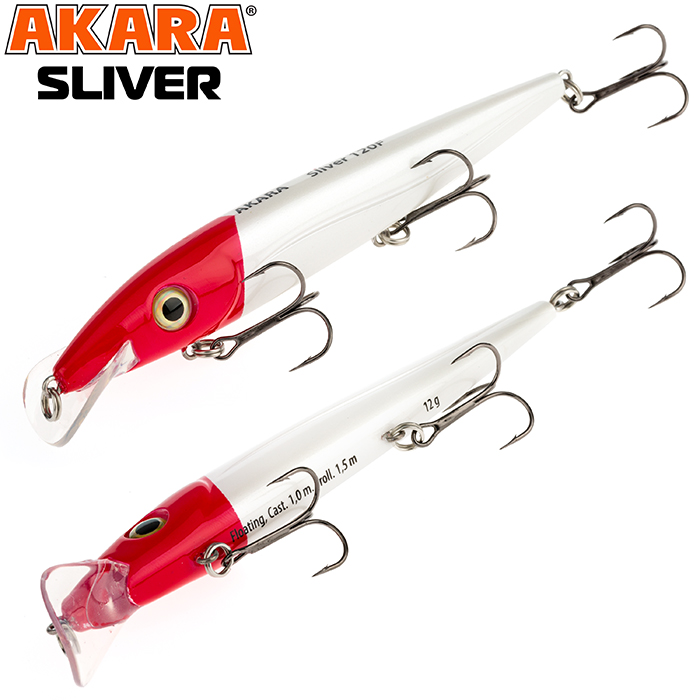 

Воблер Akara Sliver 120 AS120-A1, Белый, Sliver 120