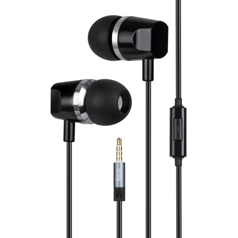 

Проводные наушники NoBrand ISA-12 Black, ISA-12