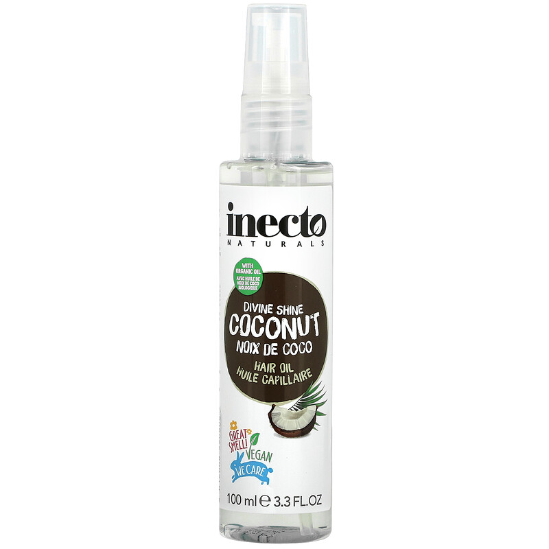 Увлажняющее масло для волос Inecto Coconut Hair oil с экстрактом кокоса 100мл