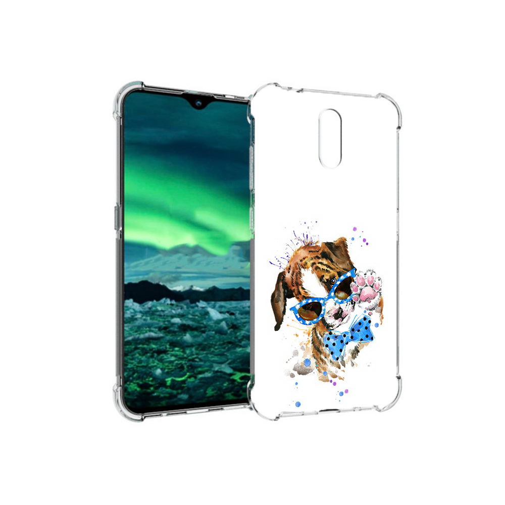 

Чехол MyPads Tocco для Nokia 2.3 лапочка (PT142254.97.434), Прозрачный, Tocco
