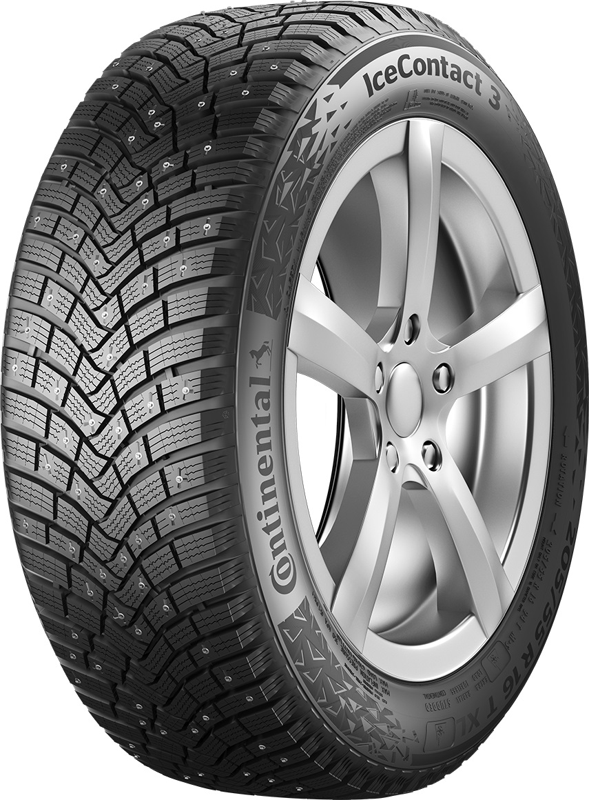 фото Шина зимняя continental fr icecontact 3 contiseal ta 215/50 r19 93t шип