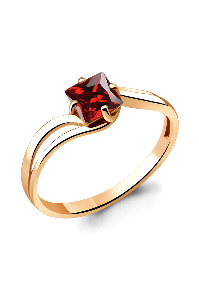 

Кольцо из желтого золота с гранатом р.  Kari Jewelry 6926303.1, 6926303.1