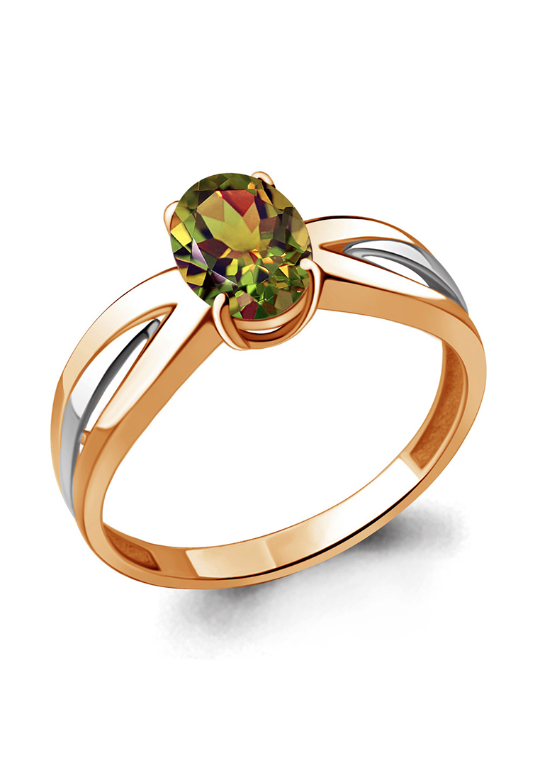 

Кольцо из желтого золота с султанитом р.  Kari Jewelry 6570319.1, 6570319.1