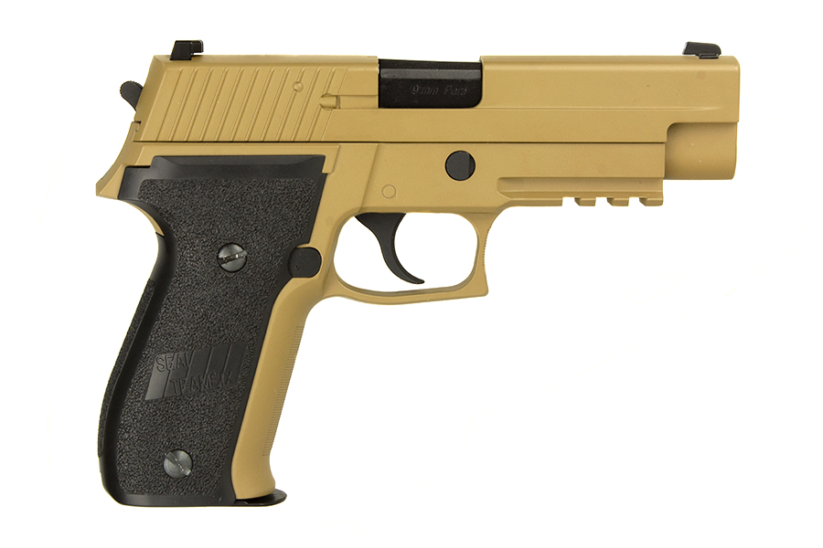 Пистолет WE SigSauer P226 Mk.25 TAN GGBB (GP431(TAN))