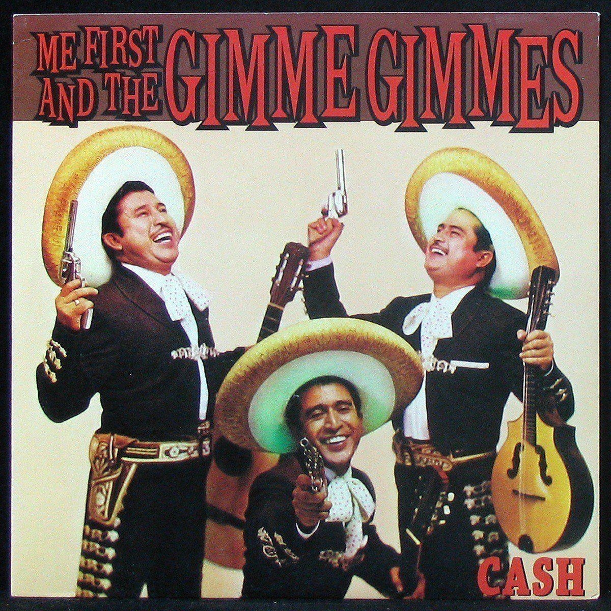 LP Me First And The Gimme Gimmes - Cash (coloured vinyl,single) Fat Wreck Chords (303014)