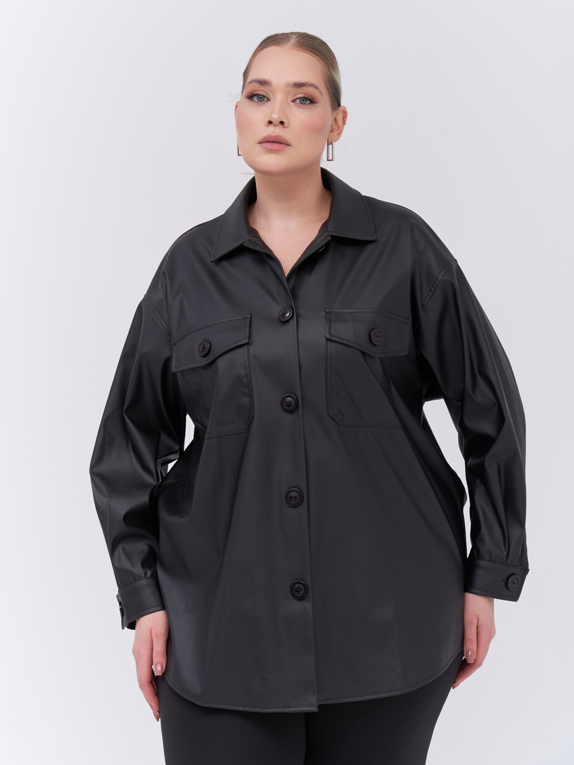 

Рубашка женская ARTESSA GA84809BLK01 черная 56-58 RU, Черный, GA84809BLK01