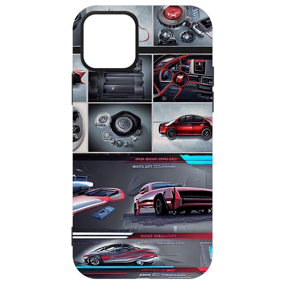 

Чехол-накладка Софт Геймкар для iPhone 12