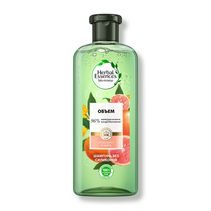 

Шампунь Herbal Essences белый гейпфрут и мята 400 мл