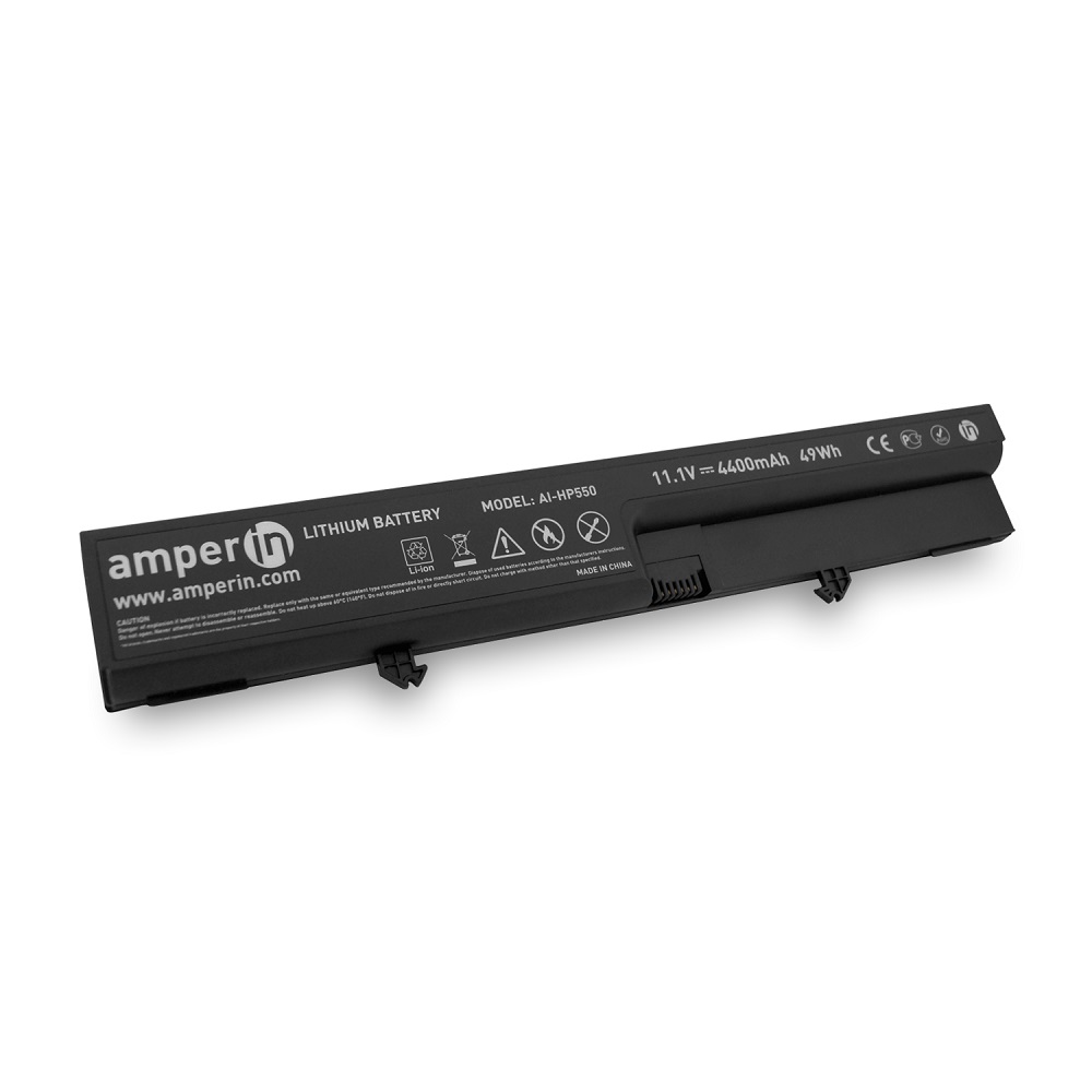 фото Аккумуляторная батарея amperin для ноутбука hp compaq 550 11.1v 4400mah (49wh) ai-hp550