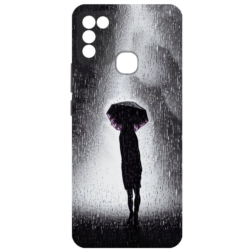 

Чехол-накладка Софт Ночная крипота для Infinix Hot 11 Play, Черный