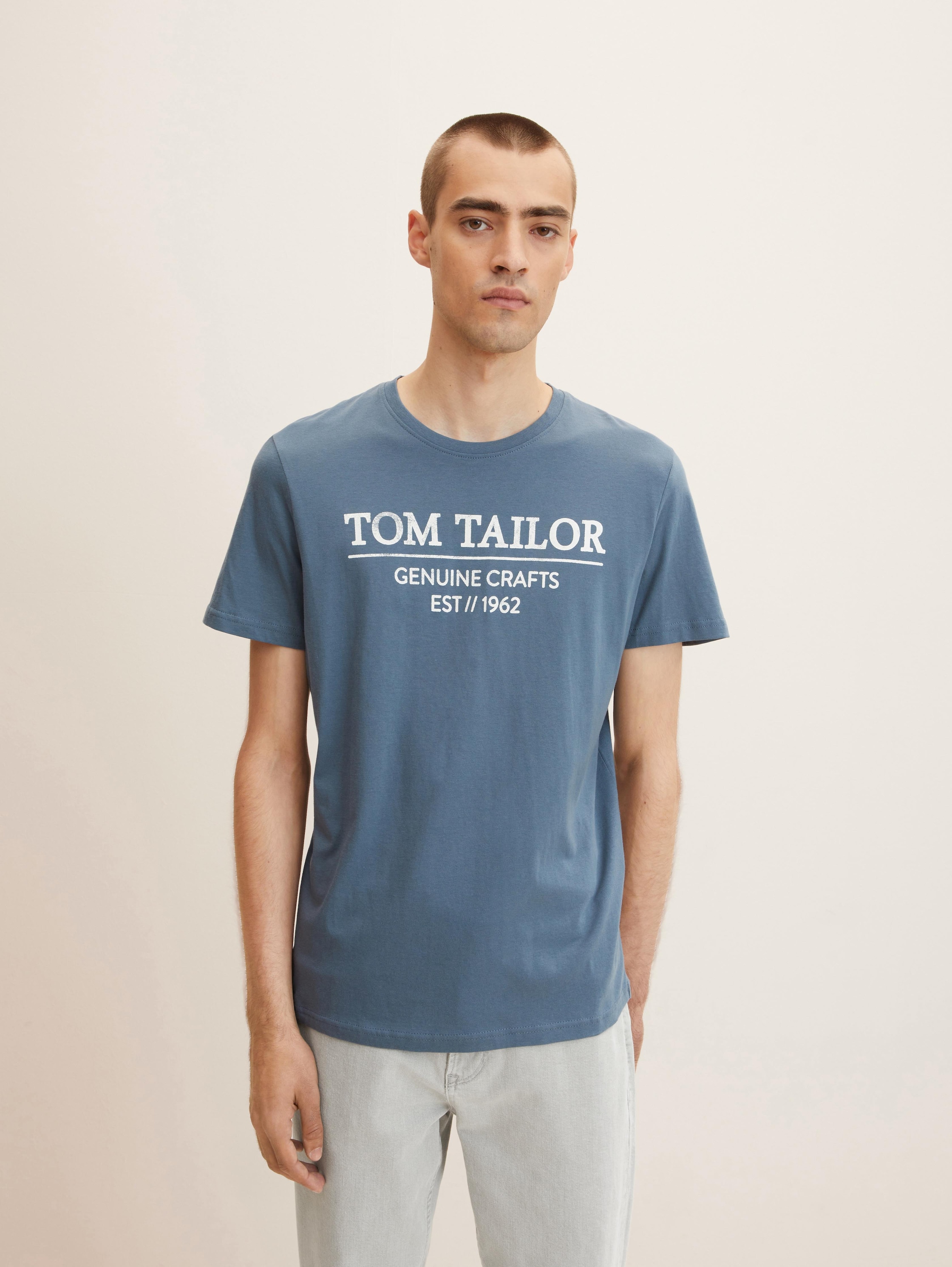 

Футболка мужская TOM TAILOR 1021229 синяя 2XL, 1021229