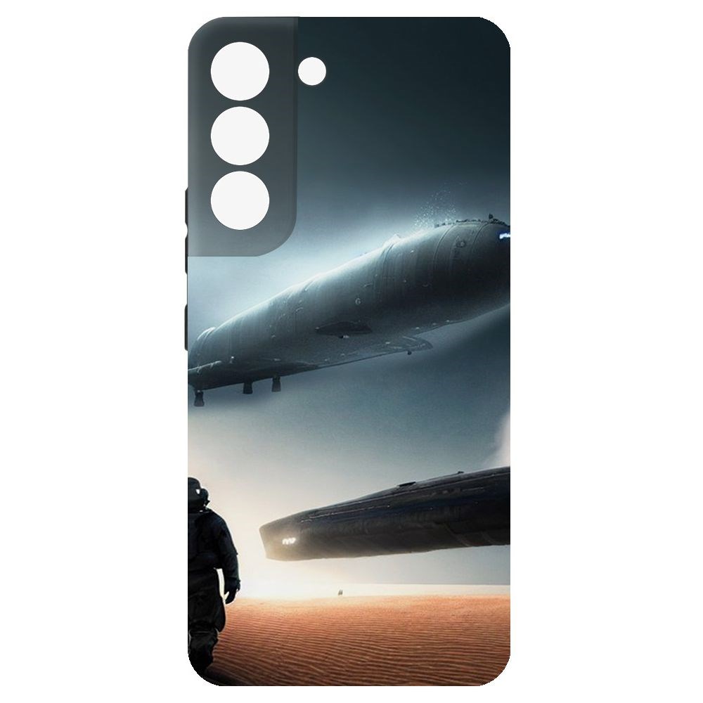 

Чехол-накладка Софт Пора лететь для Samsung Galaxy S22+, Черный