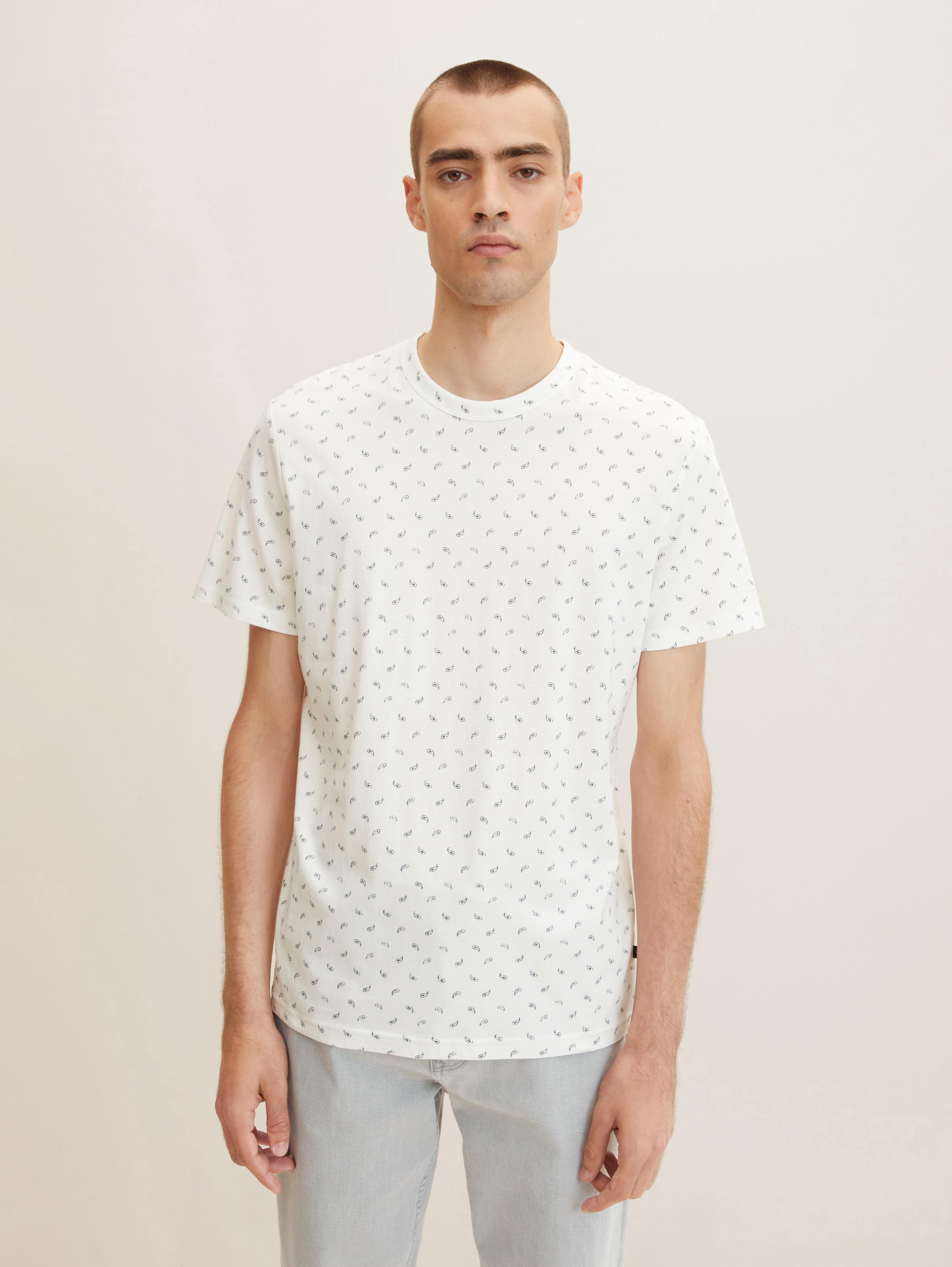 

Футболка мужская TOM TAILOR 1032911 белая S, 1032911