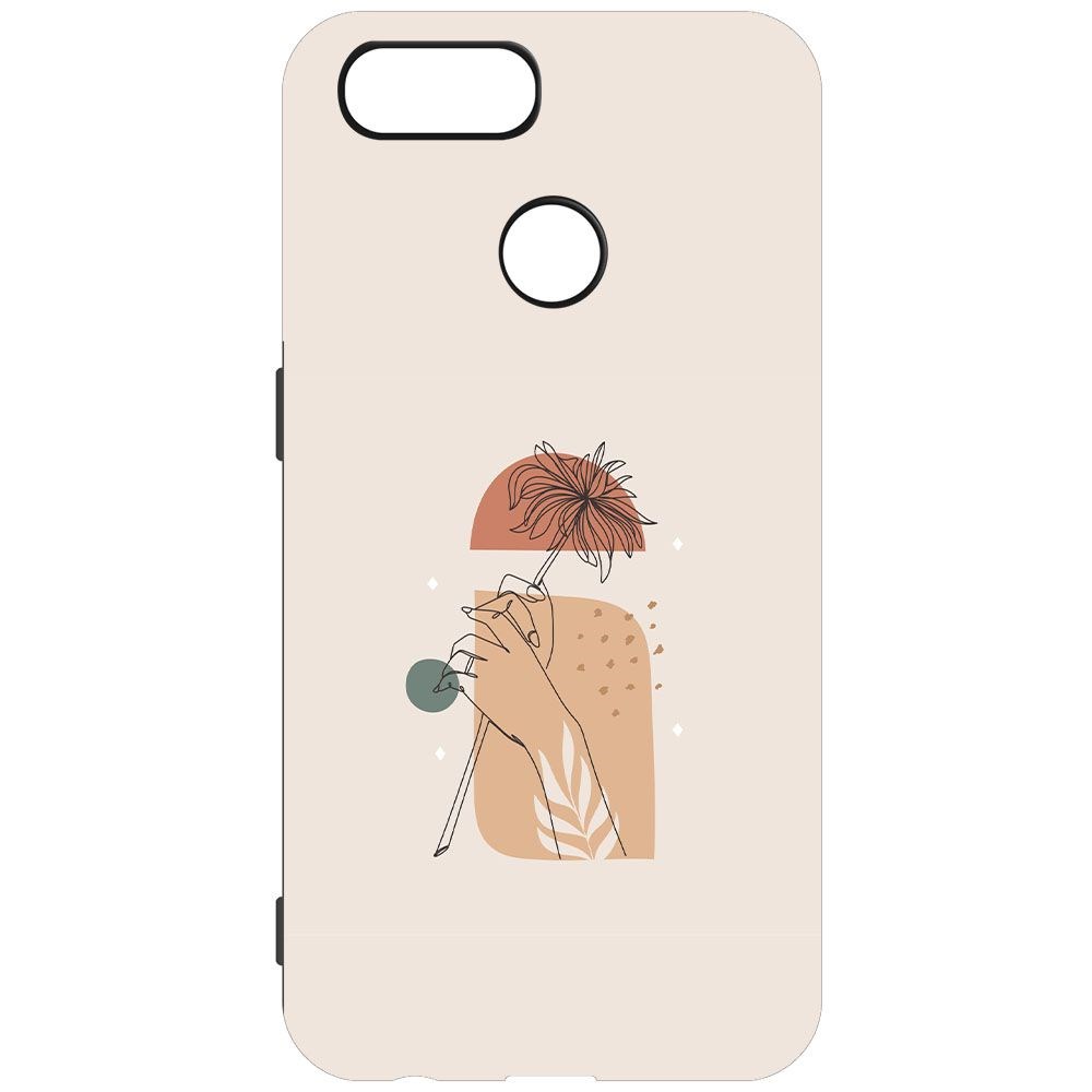 

Чехол-накладка Krutoff Soft Case Романтика для Oppo A12 черный
