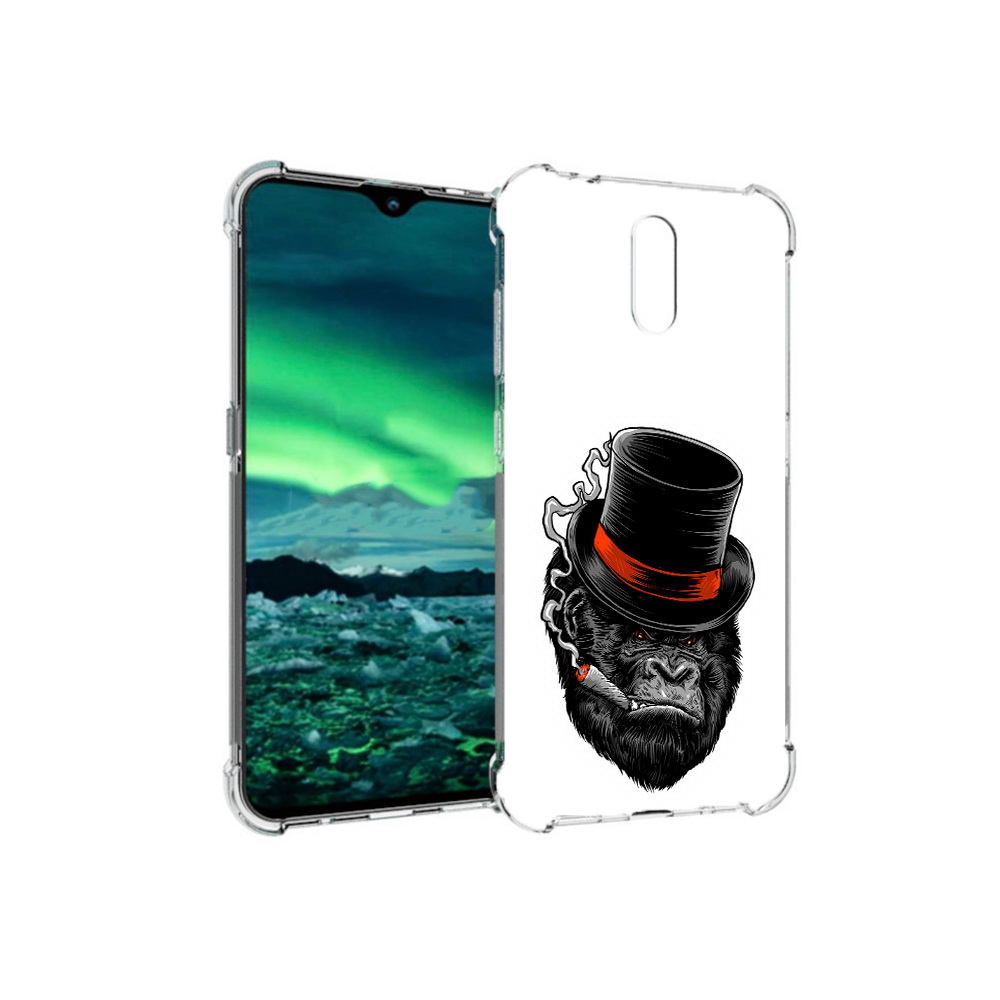 

Чехол MyPads Tocco для Nokia 2.3 дизайнерская горилла (PT142254.97.431), Прозрачный, Tocco