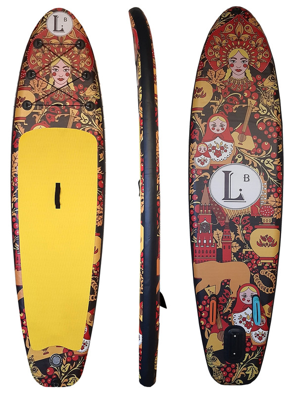 

Sup board PRO Надувная доска SUP-доска с веслом 320x81x15 см