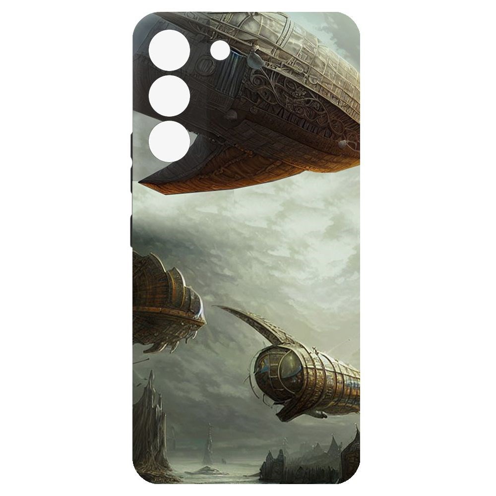 

Чехол-накладка Софт Воздушный стимпанк для Samsung Galaxy S22+