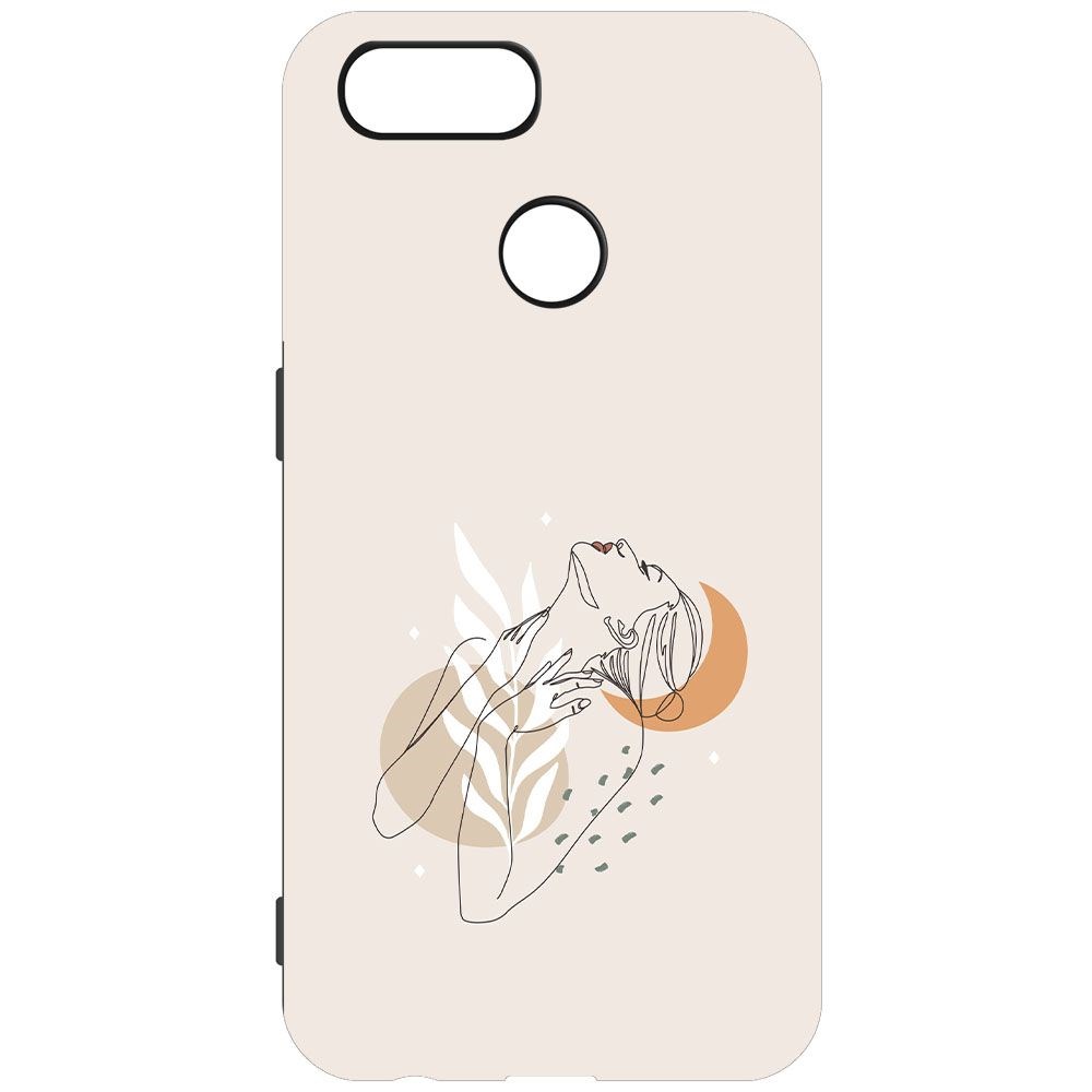 

Чехол-накладка Krutoff Soft Case Женственность для Oppo A12 черный