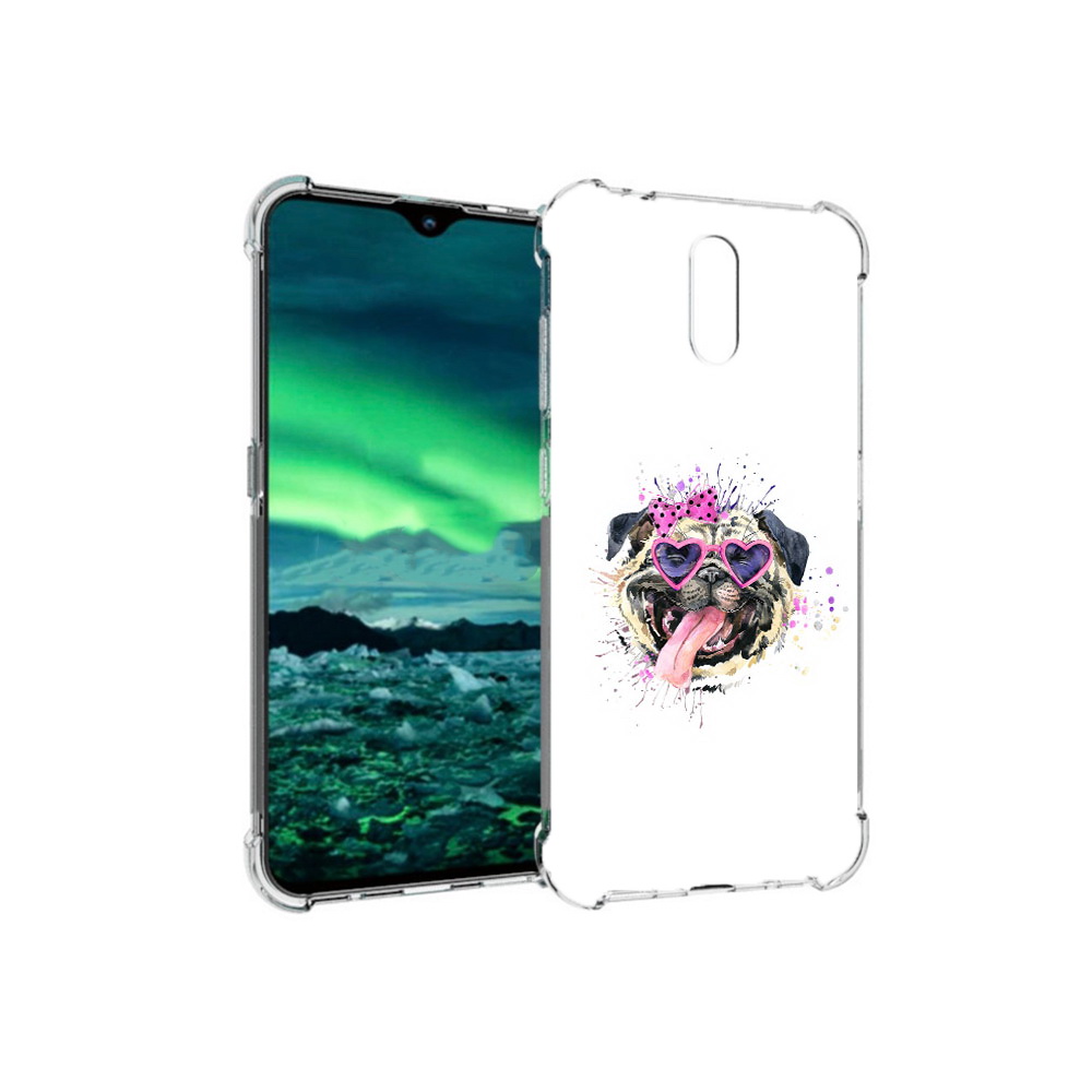 

Чехол MyPads Tocco для Nokia 2.3 Веселая собака (PT142254.97.43), Прозрачный, Tocco