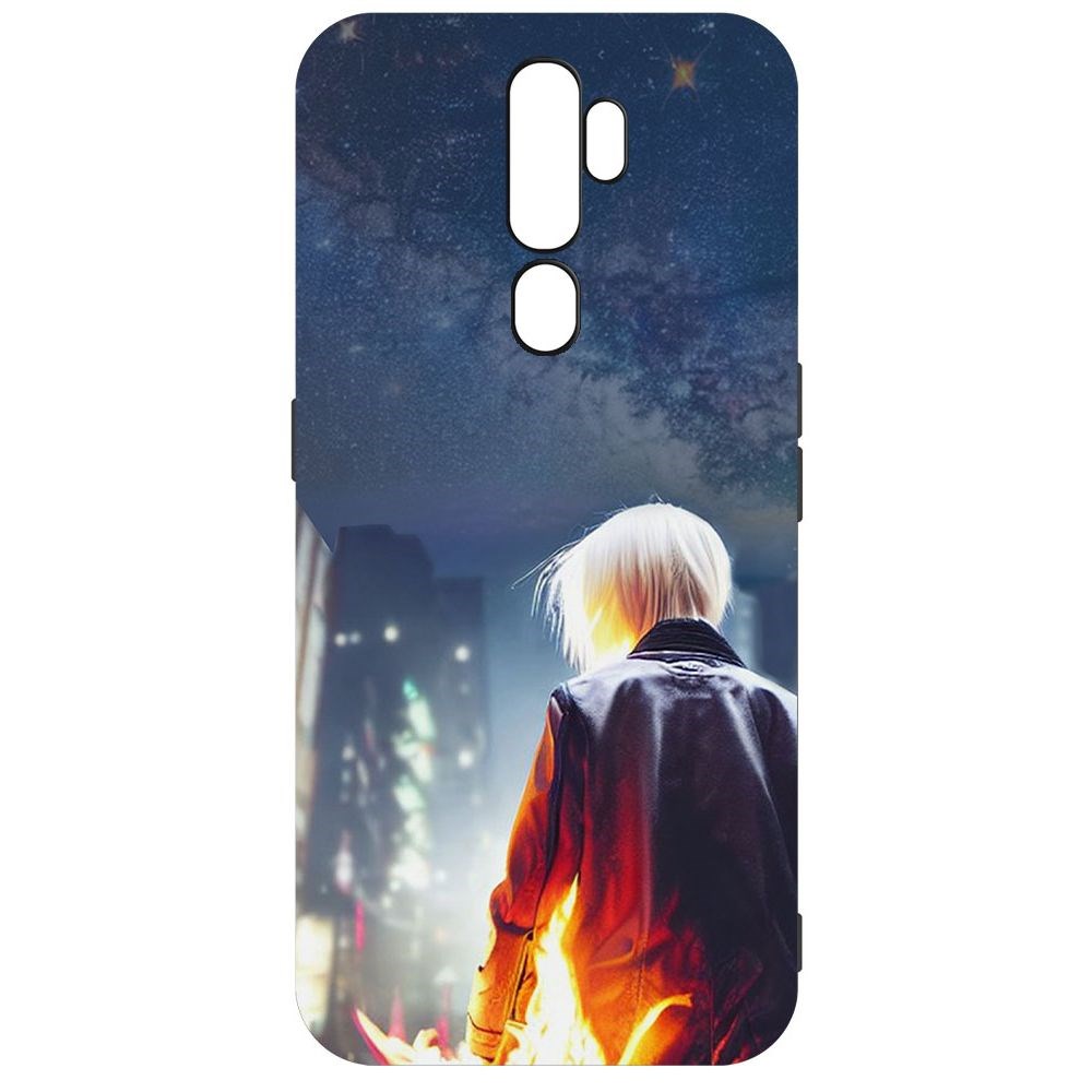 

Чехол-накладка Софт Перспектива для Oppo A5 (2020), Черный