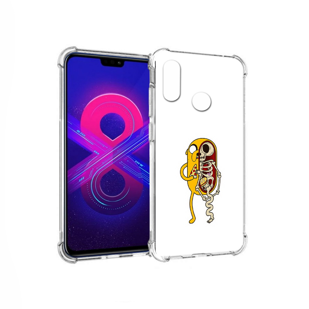 

Чехол MyPads Tocco для Honor 8X Max Джейк скелет (PT118941.31.64), Прозрачный, Tocco