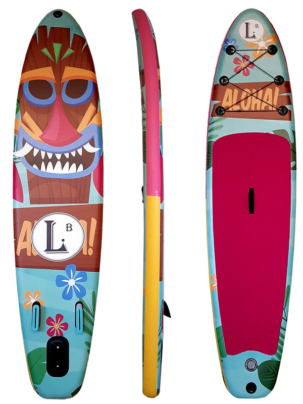 

Sup board PRO Надувная доска SUP-доска с веслом 320x81x15 см, SupPRO