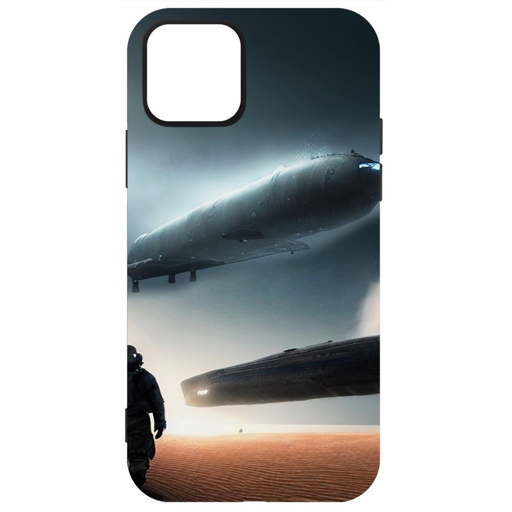 

Чехол-накладка Софт Пора лететь для iPhone 12 Pro Max, Черный